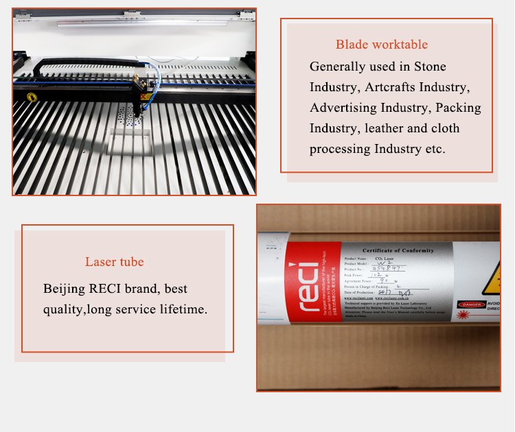 1610 laser cutting machine